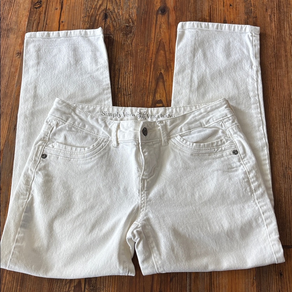 Simply Vera Wang Crop Jeans